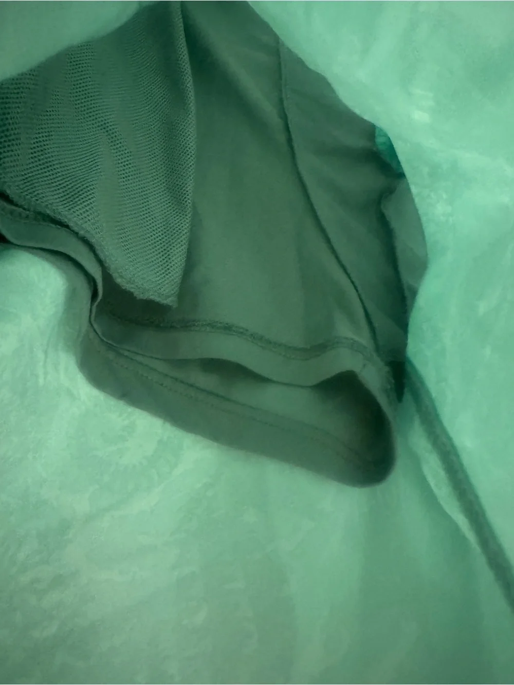 ZeroXposur Green  Performance Swim Trunks with Built in shorts